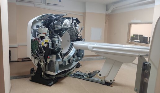 Новый компьютерный томограф в НЦГБ  